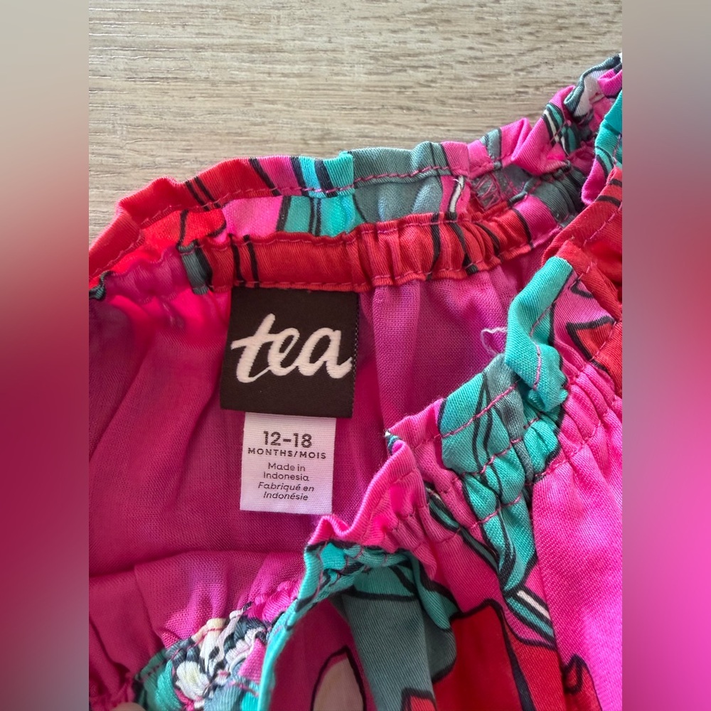 Tea Collection Ruffle Floral Dress - Picture 2 of 4